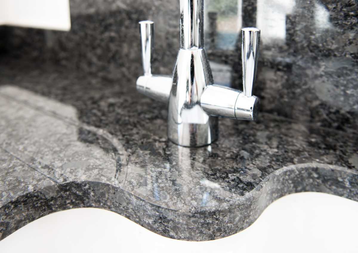 project 23 traditional in-frame kitchen - sink detail