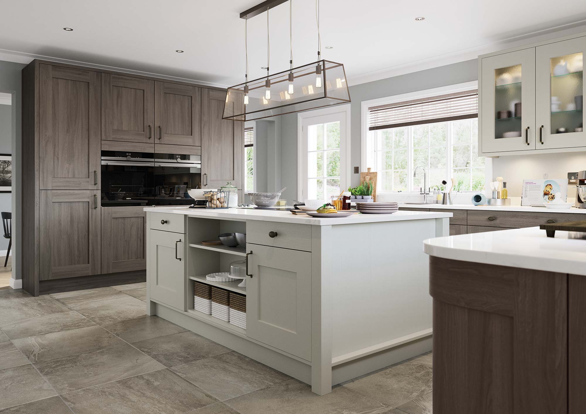 shaker style kitchen design idea