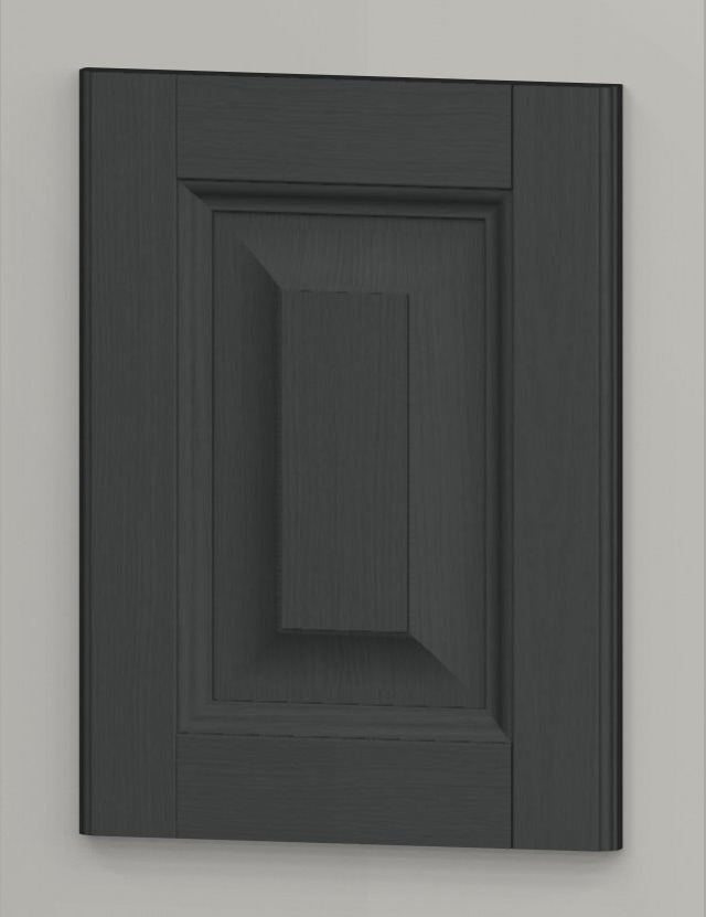 Oak framed oak veneered centre panel door - coumba oenas k42