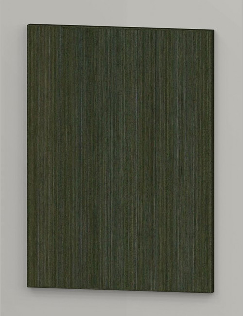 TP16P birch vertcial veneer flush door - oiled wild green