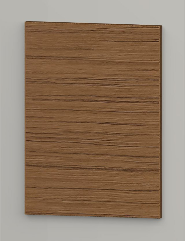 TP16V horizintal birch veneered door - oiled teak burma