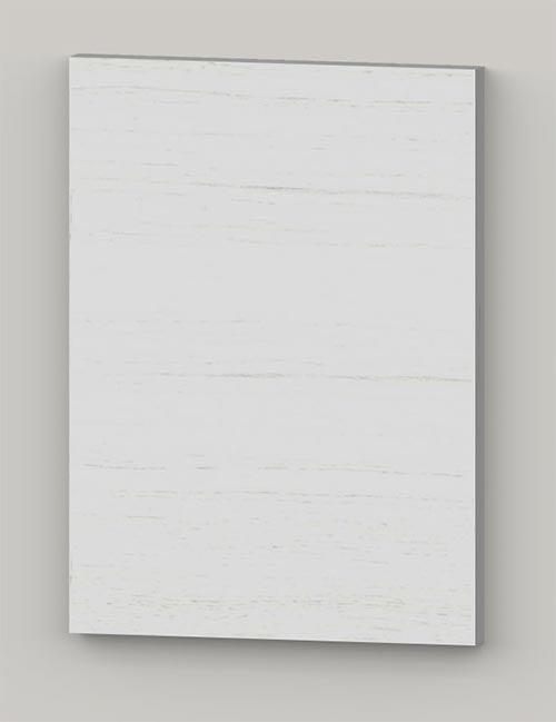 TP21 Straight grained oak veneerd flat door - white K50