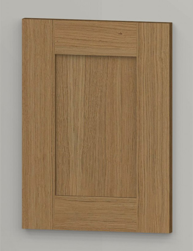 WS21 oak frame shaker door - lacquered k0