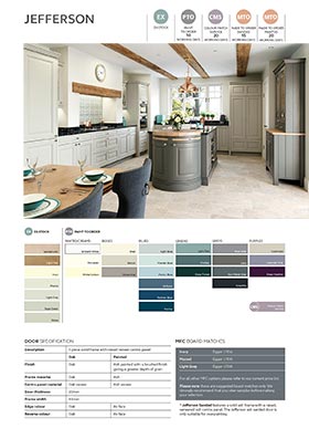 Raised panel door information sheet thumbnail