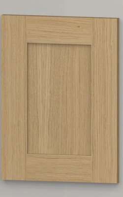WS21 oak frame shaker door - untreated k00