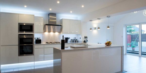 kitchen project 16 view of central island