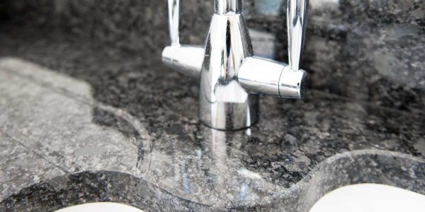 project 23 traditional in-frame kitchen - sink detail